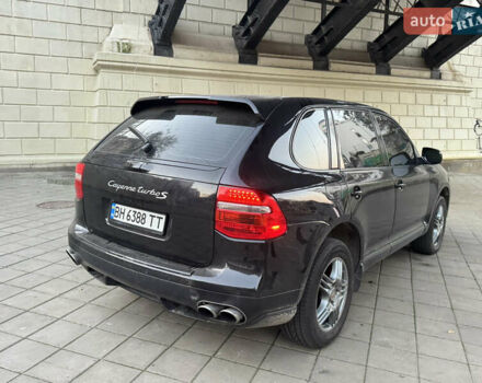 Черный Порше Каен, объемом двигателя 4.81 л и пробегом 140 тыс. км за 8000 $, фото 7 на Automoto.ua
