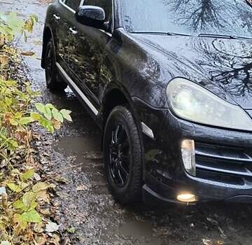 Порше Каен 2008 в Харькове на Automoto.ua Черный Порше Каен, объемом двигателя 3.6 л и пробегом 123 тыс. км за 11000 $, фото 4 на Automoto.ua