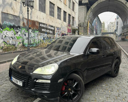 Черный Порше Каен, объемом двигателя 4.8 л и пробегом 140 тыс. км за 8500 $, фото 3 на Automoto.ua