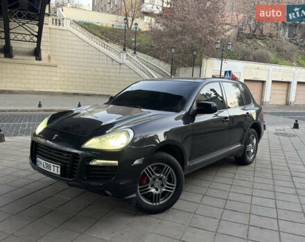 Черный Порше Каен, объемом двигателя 4.81 л и пробегом 140 тыс. км за 8000 $, фото 3 на Automoto.ua