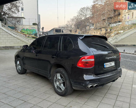 Черный Порше Каен, объемом двигателя 4.81 л и пробегом 140 тыс. км за 8000 $, фото 5 на Automoto.ua