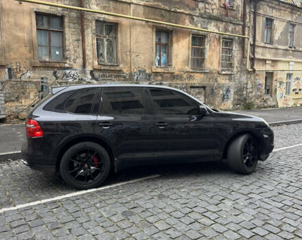 Черный Порше Каен, объемом двигателя 4.8 л и пробегом 140 тыс. км за 8500 $, фото 1 на Automoto.ua