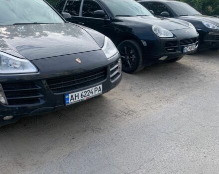 Черный Порше Каен, объемом двигателя 4.8 л и пробегом 150 тыс. км за 12500 $, фото 7 на Automoto.ua