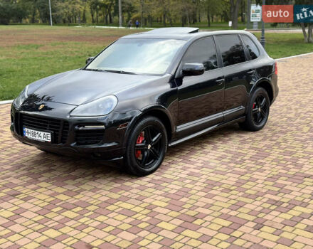 Черный Порше Каен, объемом двигателя 4.8 л и пробегом 178 тыс. км за 8900 $, фото 4 на Automoto.ua