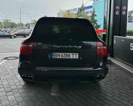 Черный Порше Каен, объемом двигателя 4.8 л и пробегом 147 тыс. км за 9500 $, фото 4 на Automoto.ua