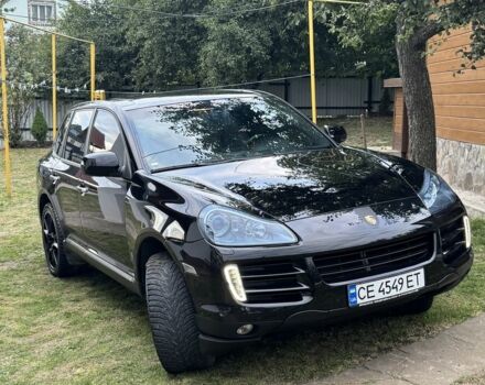 Черный Порше Каен, объемом двигателя 3.6 л и пробегом 233 тыс. км за 9300 $, фото 1 на Automoto.ua