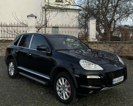 Черный Порше Каен, объемом двигателя 4.81 л и пробегом 180 тыс. км за 9000 $, фото 1 на Automoto.ua