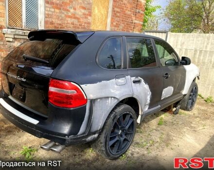Черный Порше Каен, объемом двигателя 4.8 л и пробегом 43 тыс. км за 6500 $, фото 7 на Automoto.ua