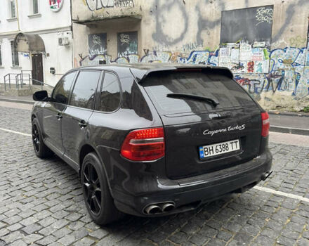 Черный Порше Каен, объемом двигателя 4.8 л и пробегом 140 тыс. км за 8500 $, фото 5 на Automoto.ua