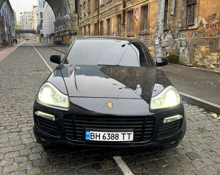 Черный Порше Каен, объемом двигателя 4.8 л и пробегом 140 тыс. км за 7500 $, фото 2 на Automoto.ua