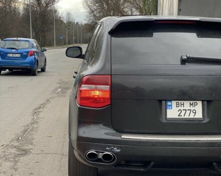 Черный Порше Каен, объемом двигателя 4.8 л и пробегом 138 тыс. км за 7999 $, фото 2 на Automoto.ua