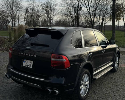 Черный Порше Каен, объемом двигателя 4.81 л и пробегом 180 тыс. км за 9000 $, фото 2 на Automoto.ua