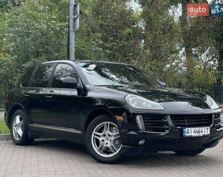 Черный Порше Каен, объемом двигателя 4.81 л и пробегом 250 тыс. км за 8000 $, фото 1 на Automoto.ua