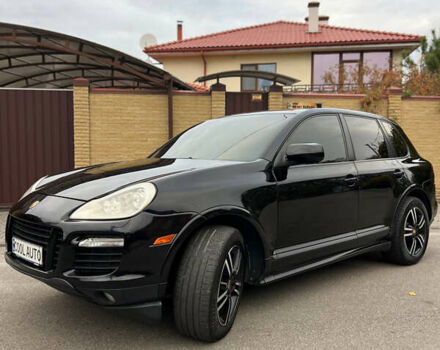 Черный Порше Каен, объемом двигателя 4.8 л и пробегом 177 тыс. км за 7999 $, фото 2 на Automoto.ua