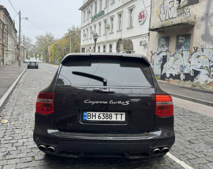 Черный Порше Каен, объемом двигателя 4.8 л и пробегом 140 тыс. км за 8500 $, фото 7 на Automoto.ua