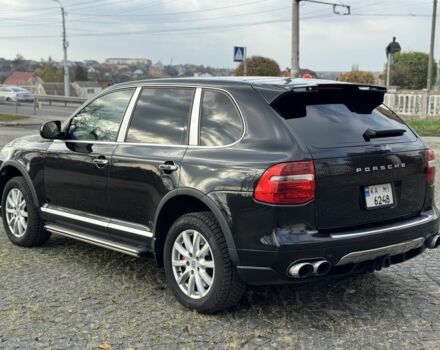 Черный Порше Каен, объемом двигателя 4.8 л и пробегом 170 тыс. км за 9000 $, фото 4 на Automoto.ua