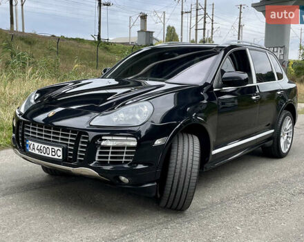 Черный Порше Каен, объемом двигателя 4.81 л и пробегом 120 тыс. км за 18500 $, фото 3 на Automoto.ua