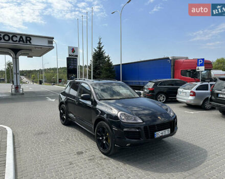 Черный Порше Каен, объемом двигателя 4.8 л и пробегом 145 тыс. км за 9300 $, фото 1 на Automoto.ua