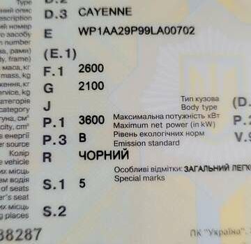 Чорний Порше Cayenne, об'ємом двигуна 3.6 л та пробігом 136 тис. км за 13500 $, фото 9 на Automoto.ua