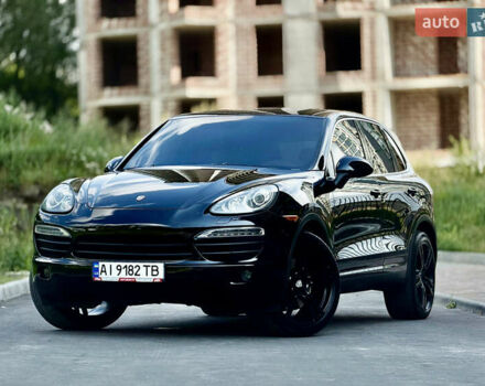 Чорний Порше Cayenne, об'ємом двигуна 4.8 л та пробігом 235 тис. км за 18999 $, фото 12 на Automoto.ua
