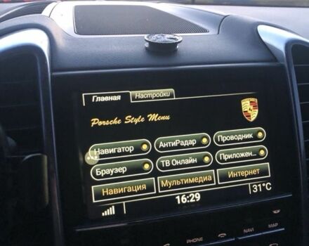 Черный Порше Каен, объемом двигателя 4.8 л и пробегом 120 тыс. км за 15000 $, фото 4 на Automoto.ua