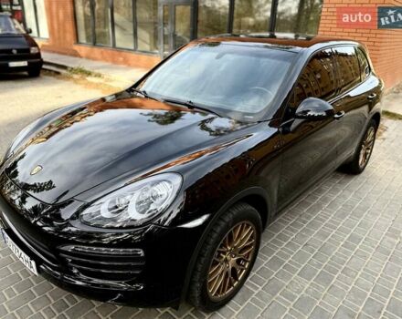 Черный Порше Каен, объемом двигателя 3.6 л и пробегом 155 тыс. км за 16900 $, фото 1 на Automoto.ua