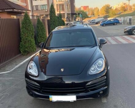 Черный Порше Каен, объемом двигателя 4.8 л и пробегом 120 тыс. км за 15000 $, фото 2 на Automoto.ua