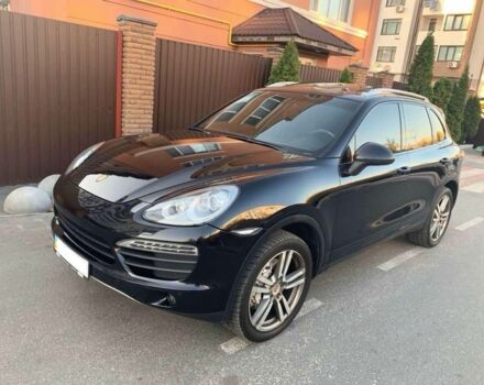 Черный Порше Каен, объемом двигателя 4.8 л и пробегом 120 тыс. км за 15000 $, фото 3 на Automoto.ua