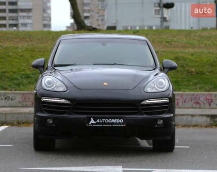 Черный Порше Каен, объемом двигателя 3 л и пробегом 103 тыс. км за 32000 $, фото 1 на Automoto.ua
