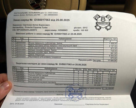 Черный Порше Каен, объемом двигателя 4.8 л и пробегом 175 тыс. км за 20500 $, фото 4 на Automoto.ua