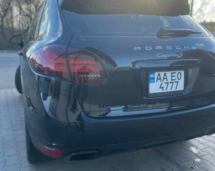 Черный Порше Каен, объемом двигателя 4.81 л и пробегом 116 тыс. км за 21000 $, фото 4 на Automoto.ua