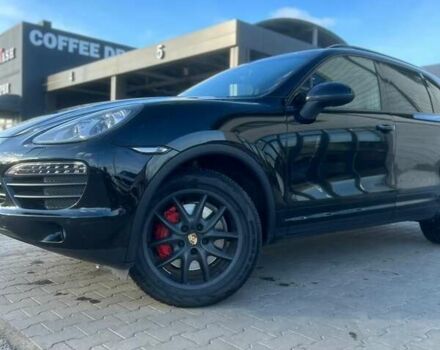 Черный Порше Каен, объемом двигателя 4.81 л и пробегом 116 тыс. км за 21000 $, фото 1 на Automoto.ua