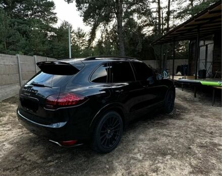 Черный Порше Каен, объемом двигателя 4.8 л и пробегом 196 тыс. км за 15000 $, фото 2 на Automoto.ua