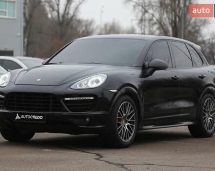 Черный Порше Каен, объемом двигателя 4.81 л и пробегом 152 тыс. км за 21900 $, фото 2 на Automoto.ua