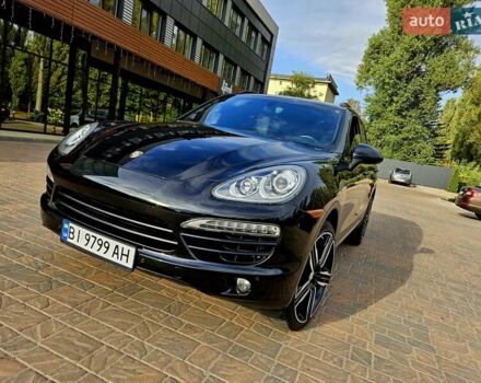 Порше Каен 2013 в Полтаве на Automoto.ua Черный Порше Каен, объемом двигателя 2.97 л и пробегом 258 тыс. км за 20950 $, фото 7 на Automoto.ua
