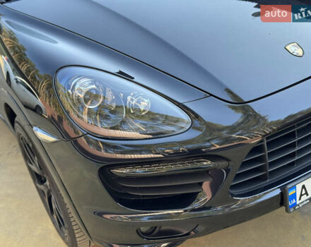 Черный Порше Каен, объемом двигателя 4.8 л и пробегом 270 тыс. км за 17500 $, фото 1 на Automoto.ua