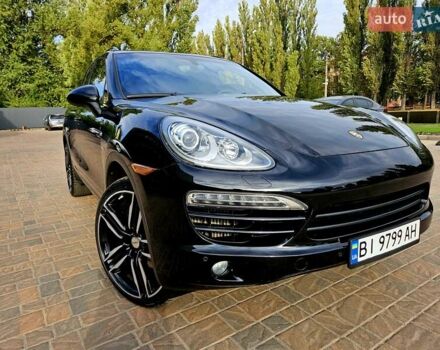 Порше Каен 2013 в Полтаве на Automoto.ua Черный Порше Каен, объемом двигателя 2.97 л и пробегом 258 тыс. км за 20950 $, фото 10 на Automoto.ua