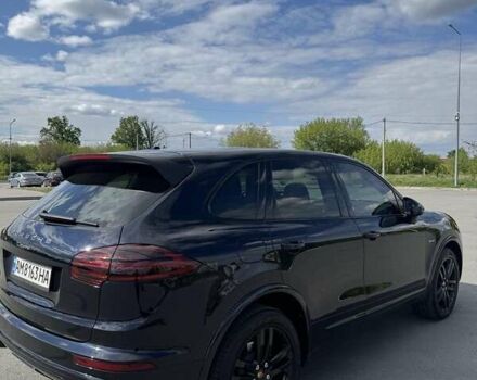 Черный Порше Каен, объемом двигателя 3 л и пробегом 124 тыс. км за 38000 $, фото 1 на Automoto.ua