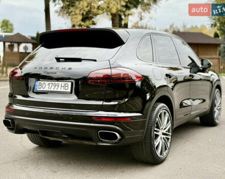 Порше Cayenne 2015 у Тернополі на Automoto.ua Чорний Порше Cayenne, об'ємом двигуна 2.97 л та пробігом 298 тис. км за 29900 $, фото 11 на Automoto.ua