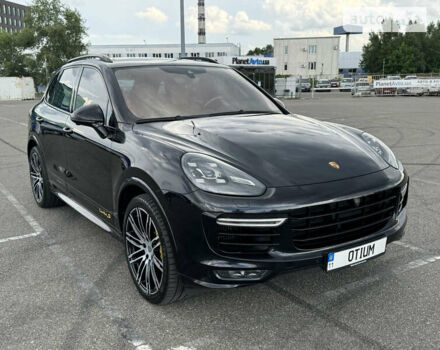 Черный Порше Каен, объемом двигателя 4.81 л и пробегом 100 тыс. км за 51000 $, фото 7 на Automoto.ua