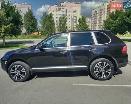 Черный Порше Каен, объемом двигателя 4.51 л и пробегом 312 тыс. км за 7900 $, фото 1 на Automoto.ua