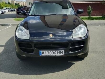 Порше Cayenne 2003 у Києві на Automoto.ua Чорний Порше Cayenne, об'ємом двигуна 4.5 л та пробігом 312 тис. км за 9100 $, фото 1 на Automoto.ua