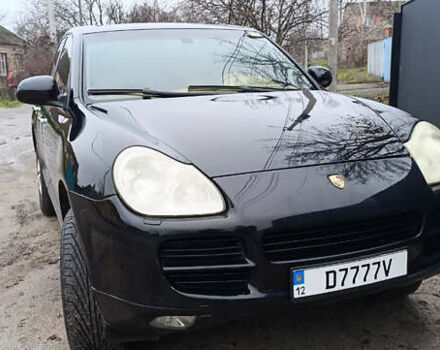 Черный Порше Каен, объемом двигателя 4.5 л и пробегом 240 тыс. км за 6700 $, фото 1 на Automoto.ua