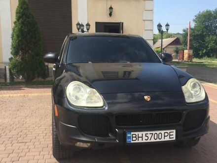 Порше Cayenne 2003 у Березовке на Automoto.ua Чорний Порше Cayenne, об'ємом двигуна 4.5 л та пробігом 330 тис. км за 8300 $, фото 1 на Automoto.ua