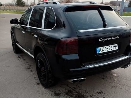 Порше Cayenne 2003 у Харкові на Automoto.ua Чорний Порше Cayenne, об'ємом двигуна 4.5 л та пробігом 290 тис. км за 6900 $, фото 1 на Automoto.ua