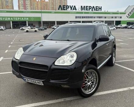 Черный Порше Каен, объемом двигателя 4.5 л и пробегом 270 тыс. км за 8500 $, фото 1 на Automoto.ua