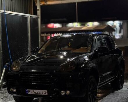 Порше Cayenne 2004 у Полтаві на Automoto.ua Чорний Порше Cayenne, об'ємом двигуна 4.5 л та пробігом 222 тис. км за 8500 $, фото 1 на Automoto.ua