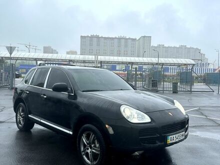 Порше Cayenne 2004 у Києві на Automoto.ua Чорний Порше Cayenne, об'ємом двигуна 4.5 л та пробігом 235 тис. км за 5999 $, фото 1 на Automoto.ua
