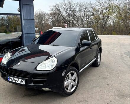 Черный Порше Каен, объемом двигателя 4.5 л и пробегом 289 тыс. км за 10200 $, фото 1 на Automoto.ua