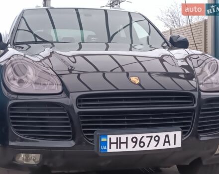 Черный Порше Каен, объемом двигателя 4.51 л и пробегом 224 тыс. км за 9000 $, фото 1 на Automoto.ua